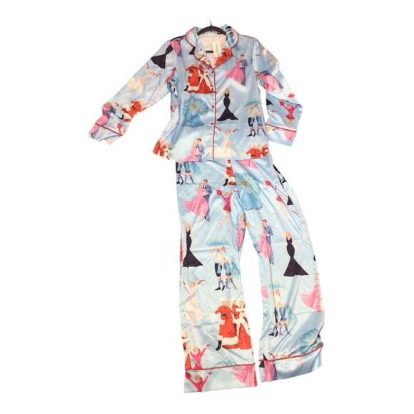 Sheshow Pajams Satin 2 piece set NWT size XL - Picture 2 of 5